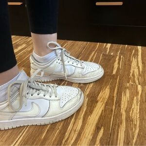 Nike Dunk Low Beige Sneakers